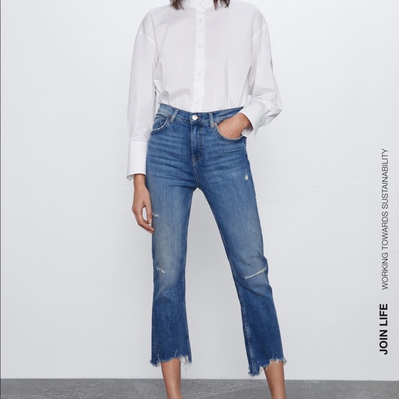 jeans bootcut zara